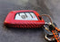 Real/Genuine Red Carbon Fiber Smart Key Fob Shell For BMW X1 X4 X5 X6, 5 Series