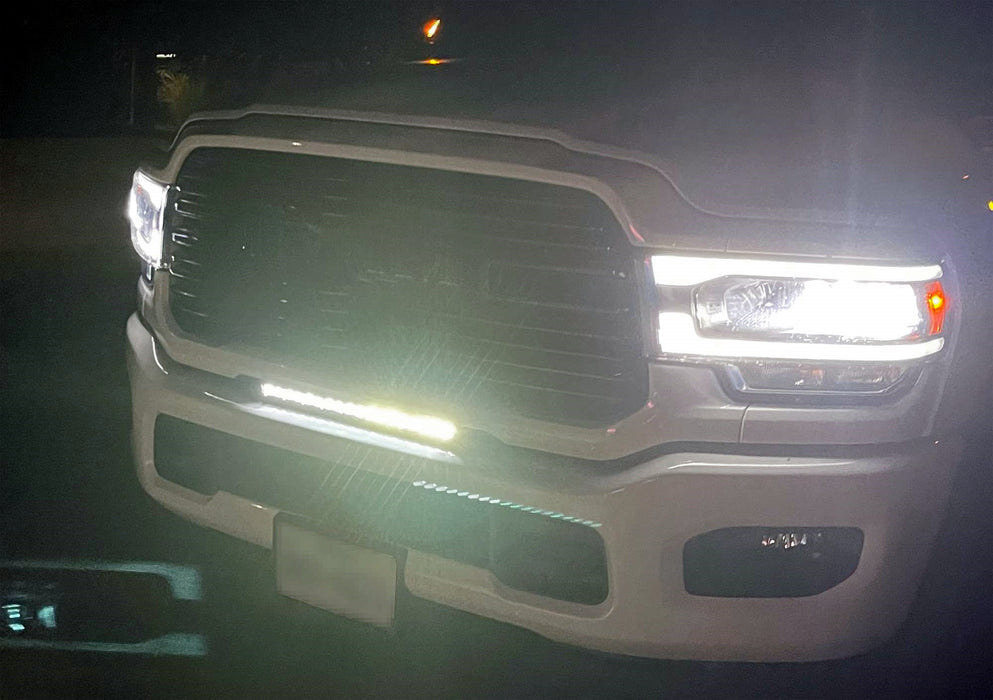 Front Grille Mount 20" LED Light Bar w/Brackets For 20-up Dodge RAM 2500 3500