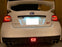 Clear Lens w/Red Reflector 3-In-1 LED Rear Fog Light For Impreza WRX Crosstrek