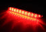 Red Lens LED Bumper Reflectors as LED taillight brake lights For Lexus Toyota