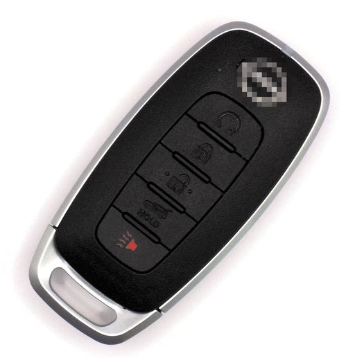 Carbon Fiber Pattern Silicone Cover For Nissan 22+ Rogue Pathfinder 5B Key Fob