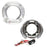 Cayenne 4-Point Style Xenon White LED DRL Shrouds For 3.0" H1 Headlamp Projector