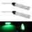 3-SMD Green LED Strip Lights For Cup Holder Gauge Cluster Glove Box Foot Area