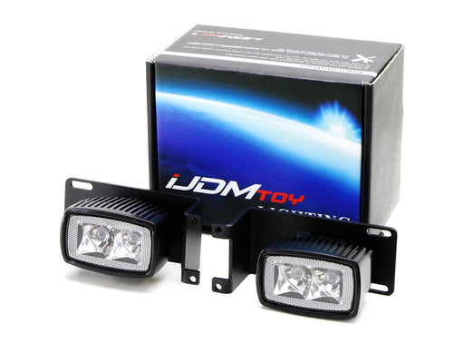 MINI SR 20W CREE LED Pod Lights w/Foglamp Area Bracket/Wiring For Toyota Lexus