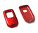 Glossy Red Remote Key Fob Shell For Honda Accord Crosstour CR-V HR-V FIT Odyssey