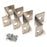 80pc Solar Panel Aluminum Z-Shape Brackets For RV Boat Household Flat Roof Mount