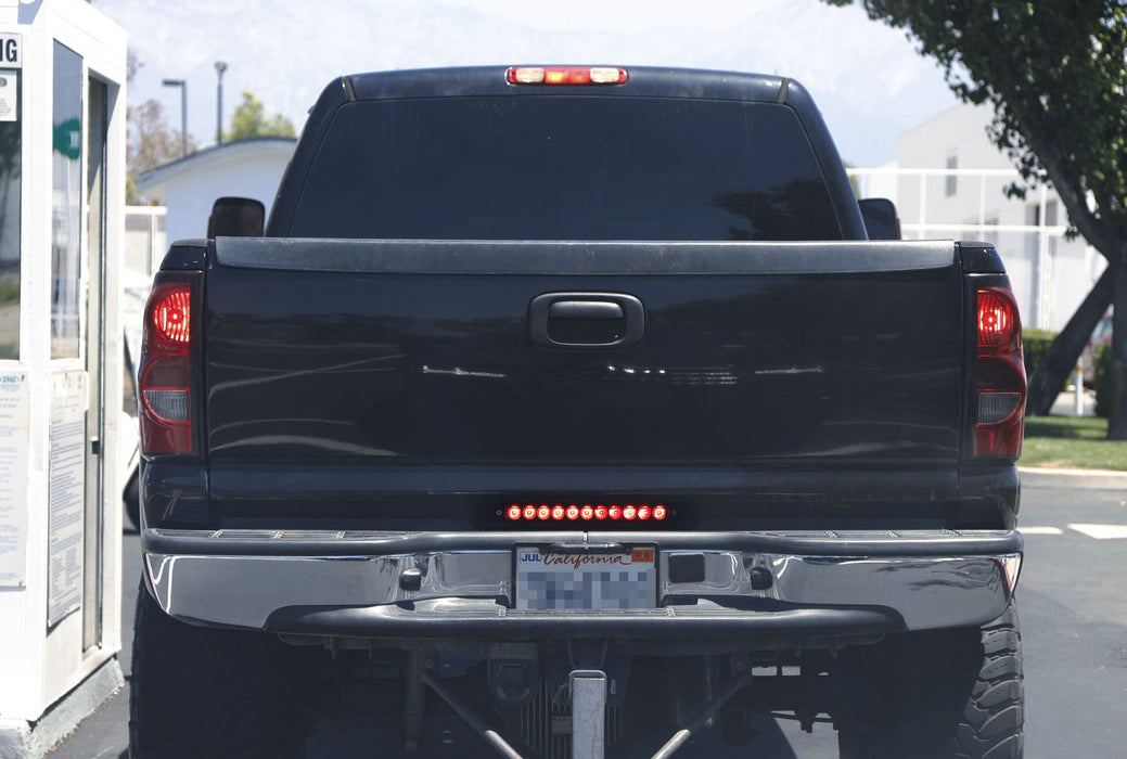 15-Inch Truck Trailer Tailgate Red LED ID Light Bar (Tail Brake Turn Signal)