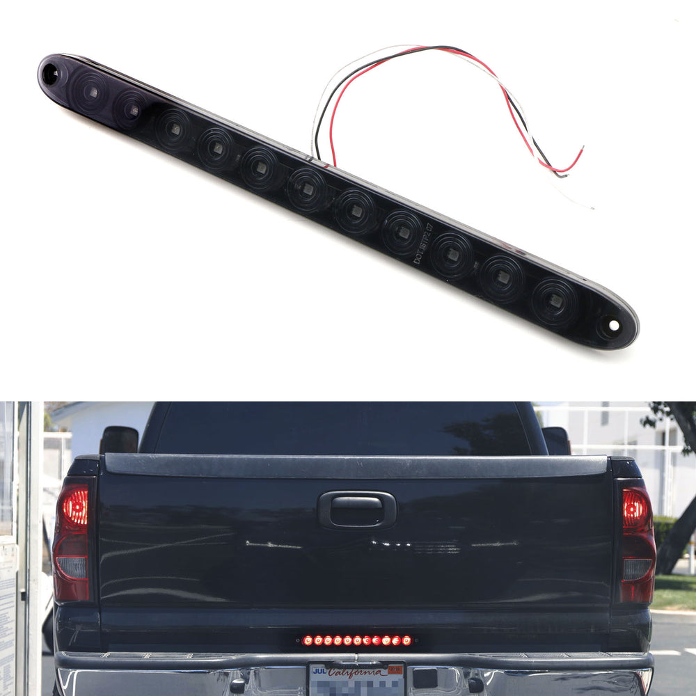 15-Inch Truck Trailer Tailgate Red LED ID Light Bar (Tail Brake Turn Signal)