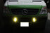 Yellow 3-CREE LED Daytime Running Lights For Behind Grille, Lower Bumper Insert