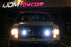 White 3-CREE LED Daytime Running Lights For Behind Grille or Lower Bumper Insert