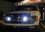 White 3-CREE LED Daytime Running Lights For Behind Grille or Lower Bumper Insert