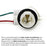 3156 2-Wire Harness Pre-Wired Sockets For Repair, Replacement, Install LED Bulbs