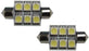 (2) Red 6-SMD LED Bulbs For Car Interior Dome Lights, 1.50 inch 36mm 6411 DE3425