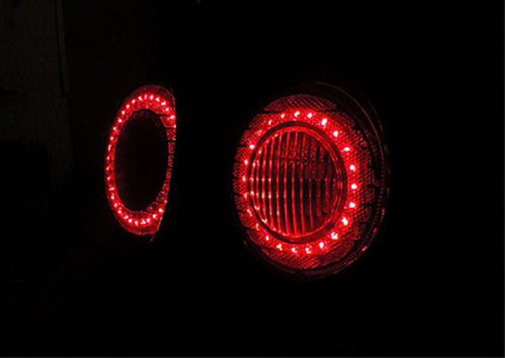 20 Brilliant Red 12V LED Lights For Tail Lamps Angel Eyes 3rd Brake Retrofit DIY