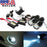 2.5" Bullet Projector Lens Fog Light Lamps + 10000K HID Kit Combo Deal w/ Wire