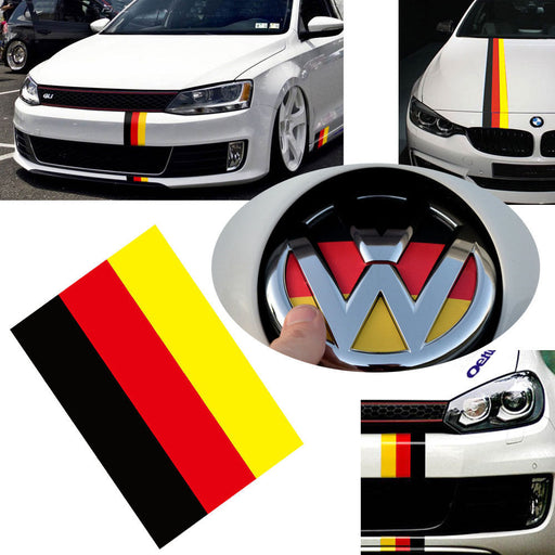 (1) 10" Euro Color Stripe Decal Sticker For Car Exterior or Interior Decoration