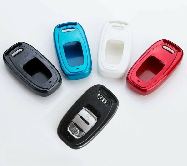 Exact Fit Gloss Red Remote Smart Key Fob Shell For Audi A1 A3 A4 A5 A6 A7 A8 etc