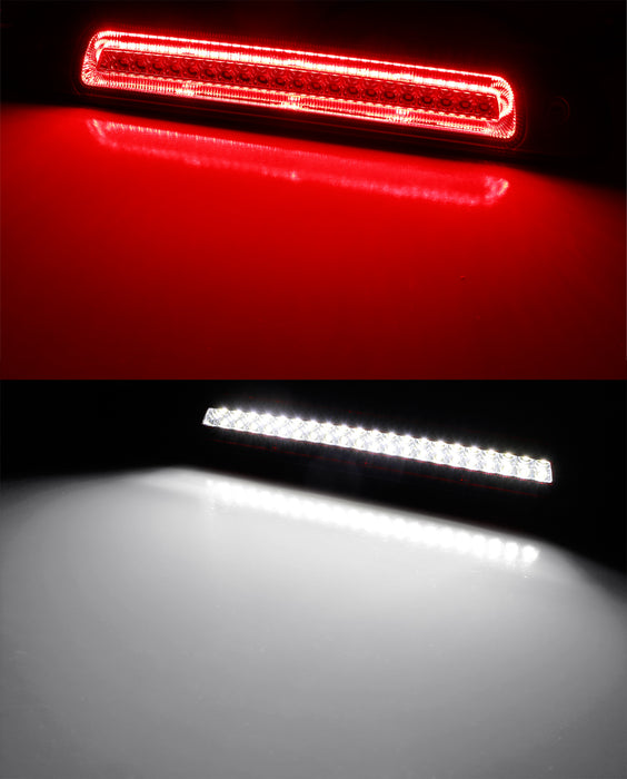 Dark Red Lens F1 Strobe LED High Mount 3rd Brake Light For 2000-06 Toyota Tundra