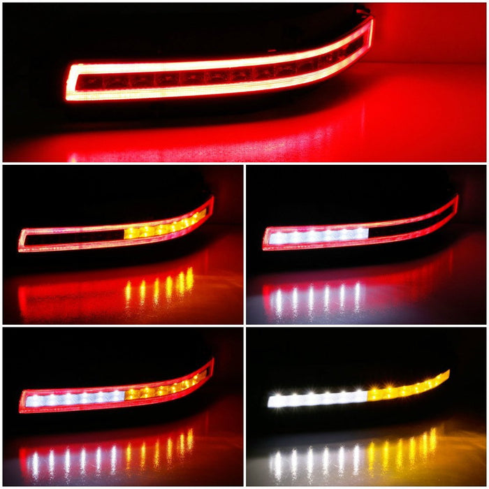 Smoked Lens All-In-One LED Turn Signal, Backup, Brake Lamp For 03-09 Nissan 350Z