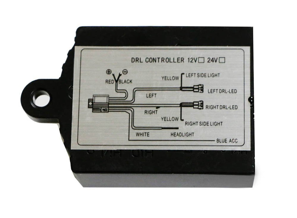 Universal LED Daytime Running Light Automatic ON/OFF Controller Module Box Relay