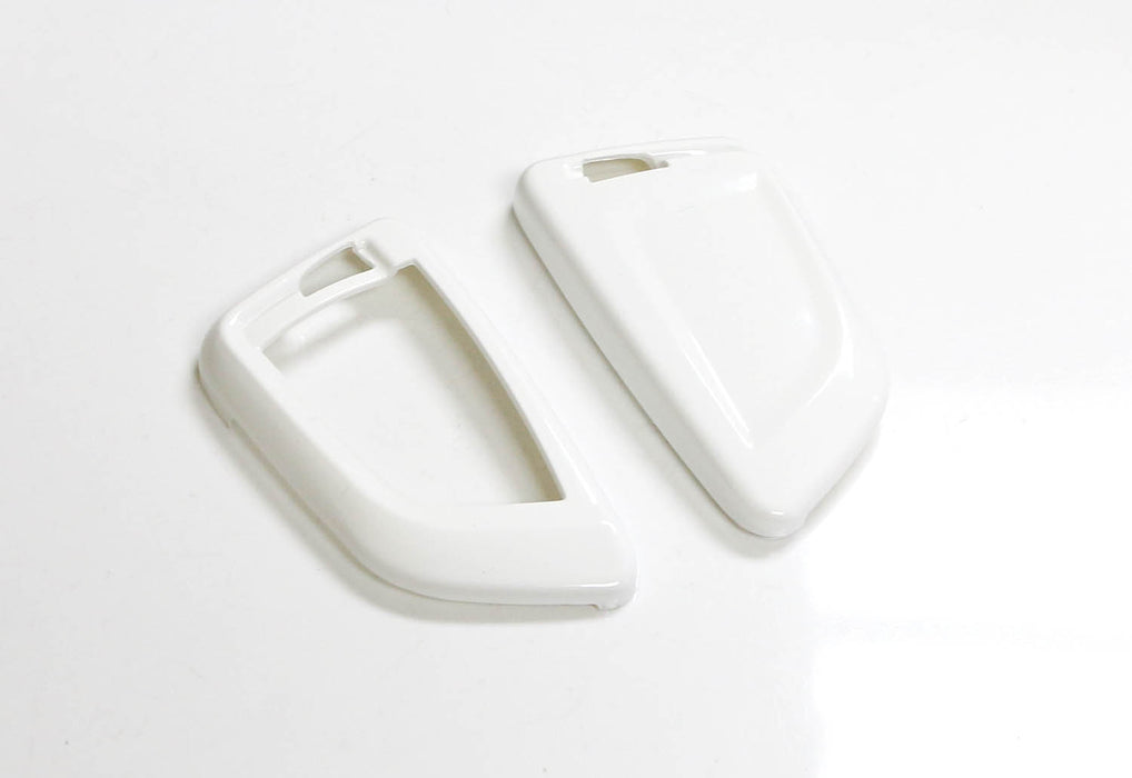 Exact Fit Glossy White Smart Key Fob Shell Cover For BMW X1 X4 X5 X6 5 7 Series