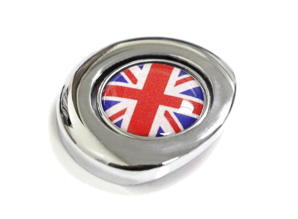 Red/Blue UK Union Jack Design Engine Start Push Start Cap Cover For 2nd Gen MINI