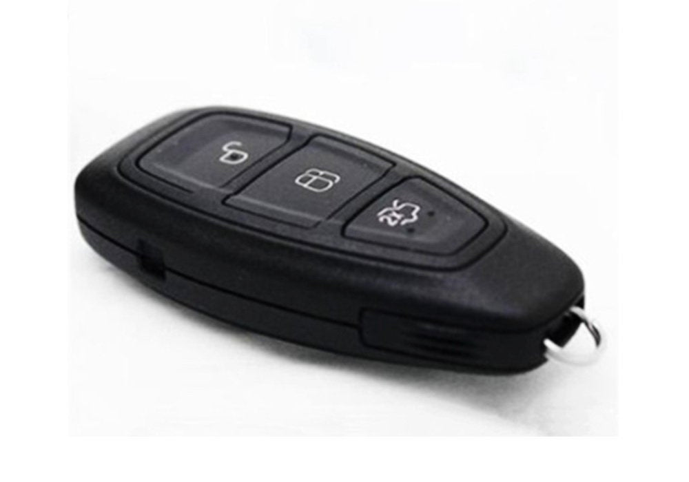 Glossy Red Remote Smart Key Fob Shell Holder Cover For Ford Fiesta Focus C-MAX