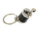 (1) Chrome Finish Gear Box Shifter Key Chain Fob Ring Keychain For Car