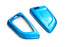 Exact Fit Glossy Blue Smart Key Fob Shell Cover For BMW X1 X4 X5 X6 5 7 Series