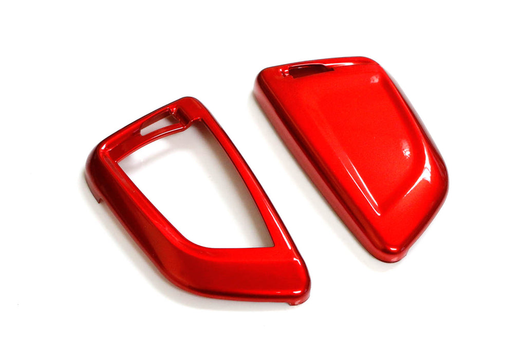 Exact Fit Glossy Red Smart Key Fob Shell Cover For BMW X1 X4 X5 X6 5 7 Series