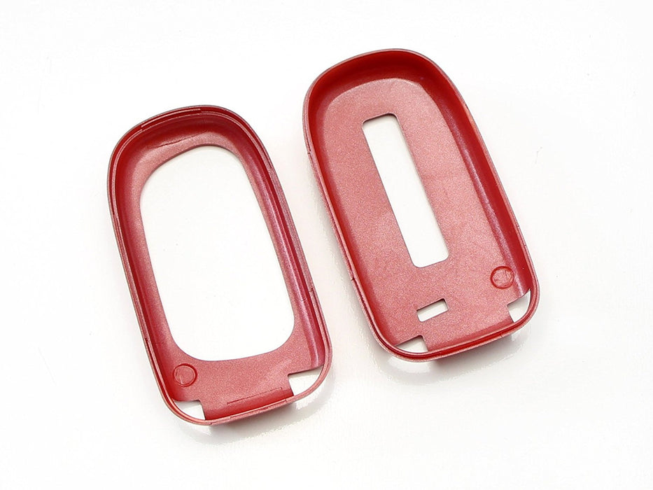 Exact Fit Glossy Sparkling Red Smart Key Fob Shell Cover For Jeep Dodge Chrysler