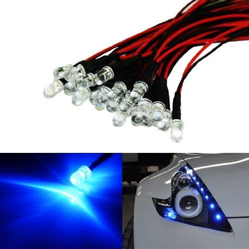 (20) 12V LED Emitter Lights For Headlights, Turn Signal Lights Retrofit DIY Use-iJDMTOY