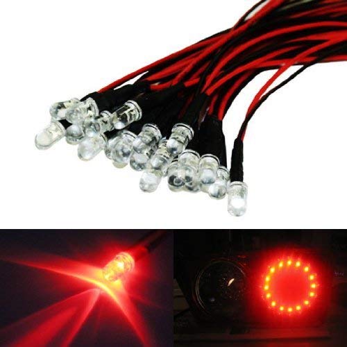 (20) 12V LED Emitter Lights For Headlights, Turn Signal Lights Retrofit DIY Use-iJDMTOY