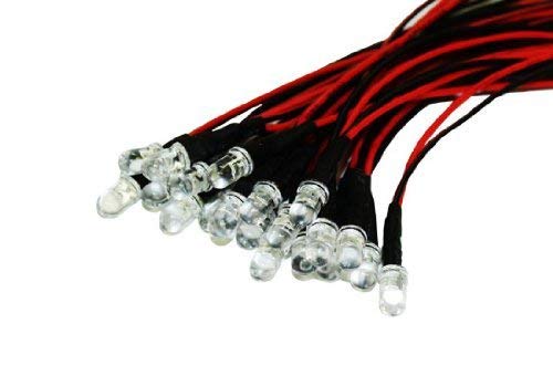 (20) 12V LED Emitter Lights For Headlights, Turn Signal Lights Retrofit DIY Use-iJDMTOY