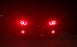 Red 40-SMD LED Angel Eyes Halo Rings w/ Shroud For Fog Lights Retrofit DIY