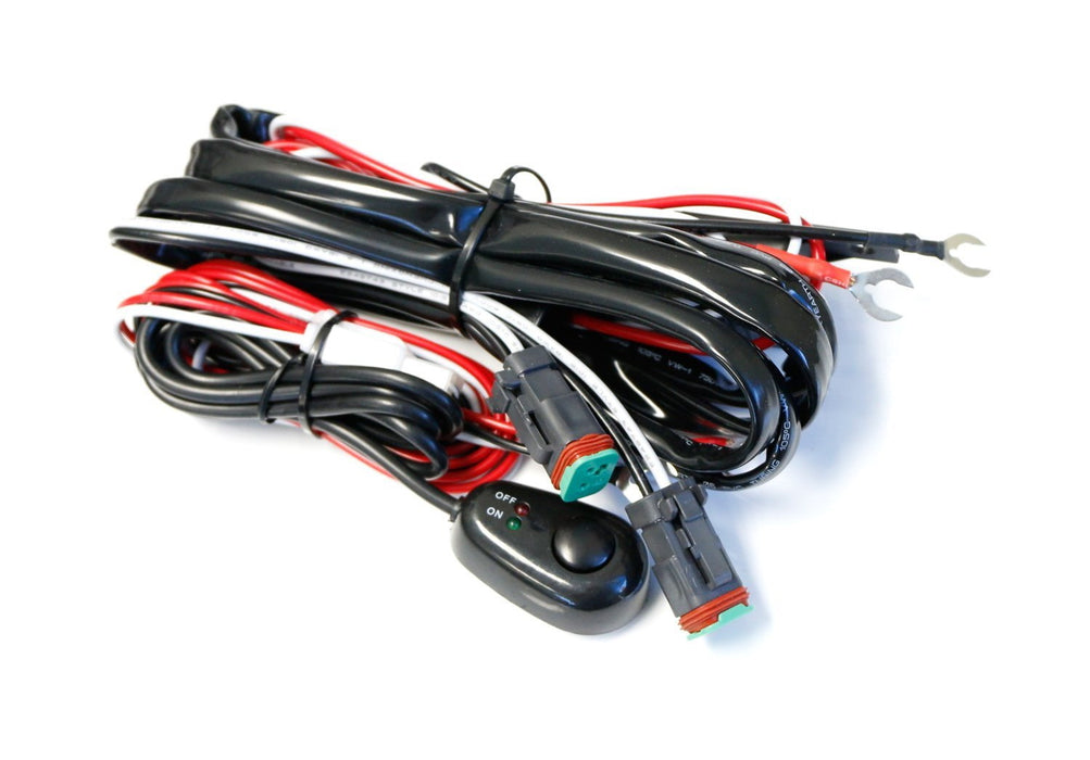 Deutsch DT DTP Connectors Relay Harness Wire Kit with LED Light ON/OFF Switch