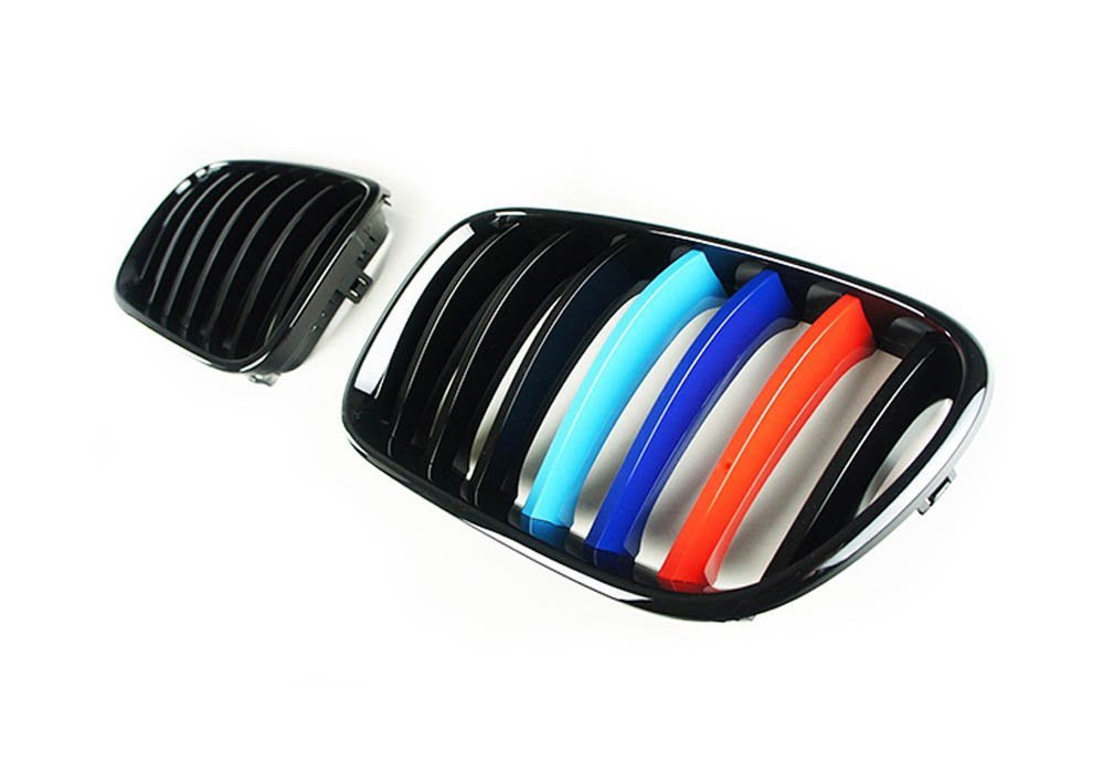 Exact Fit ///M-Color Grille Insert Trims For BMW F25 X3 F26 X4 Kidney Grill