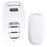 Exact Fit Gloss White Remote Smart Key Fob Shell For Audi A3 A4 A5 A6 A7 A8 etc