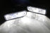 Clear Lens White LED FogLights w/Bracket For Chevy 1500 2500 3500 Suburban Tahoe