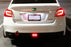 Red Lens LED Rear Fog Light, Brake and Backup Reverse For 15-up Subaru WRX STi