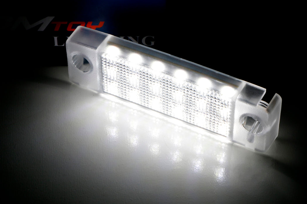 OE-Fit 3W Full White LED License Plate Light Kit For Toyota 4Runner & Sequoia