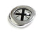 Black/White UK Union Jack Design Engine Push Start Cap Cover For 2nd Gen MINI