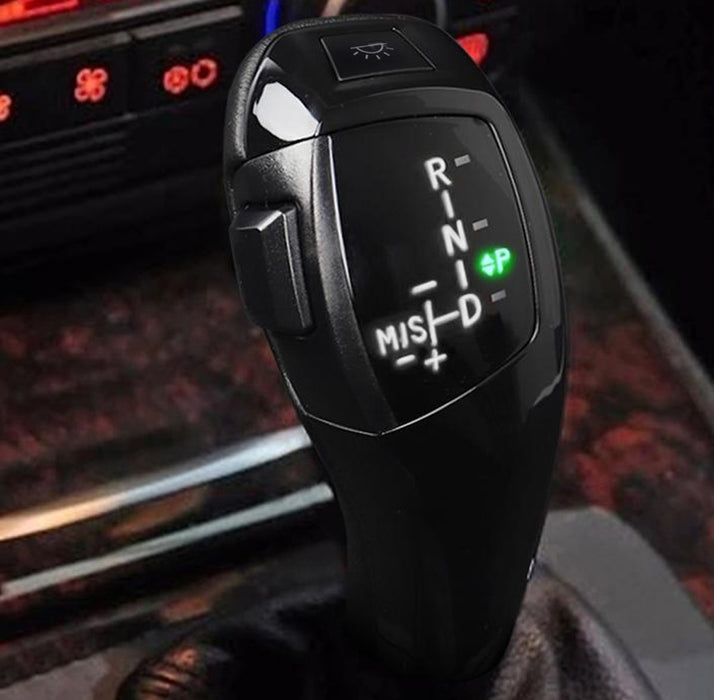 Black LED Illuminated Shift Knob Selector Upgrade For BMW E39 5 Series, E53 X5