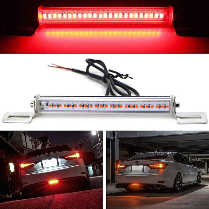 (1) Super Red 24-SMD LED Light Bar As Rear Fog Light or 3rd, 4th Brake Tail Lamp