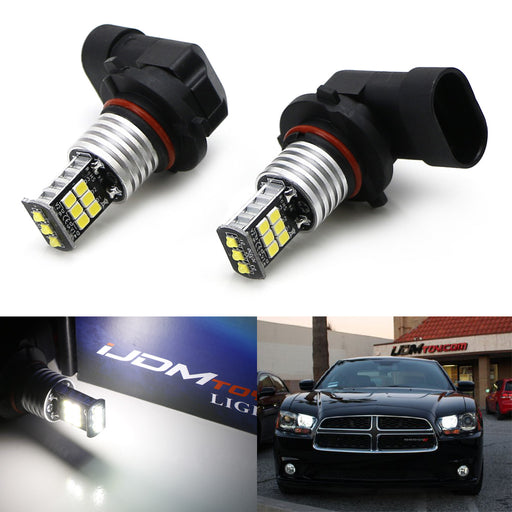 White 9005 CREE High Power 12-SMD LED Bulbs For High Beam/Daytime Running Lights