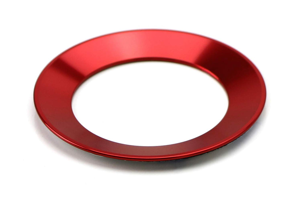 Red Wheel Center Decoration Ring Cover Trim For VW MK7 Golf GTI Jetta Passat