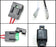 2-Output Relay Wiring Harness w/ Burn Ya' Bastard LED Light Switch For Fog Lamp