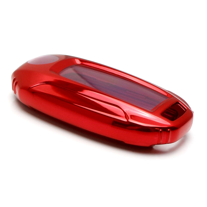 Red TPU Key Fob Protective Case Shell For Infiniti 20-up Q50 Q60 QX50 QX55 QX60