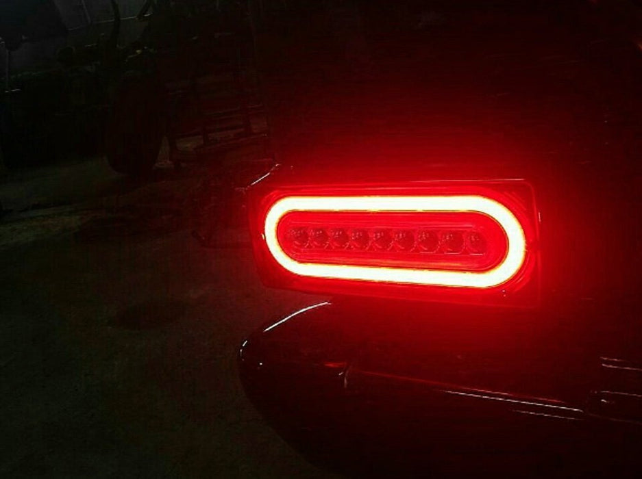 Smoked Lens Full LED Turn Signal/Tail Lights For 1999-18 Mercedes W463 G-Class