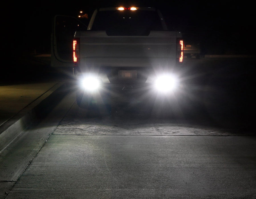 6" 18W Flush Mount Spot LED Light Bars For Truck SUV ATV Driving/Backup Lights